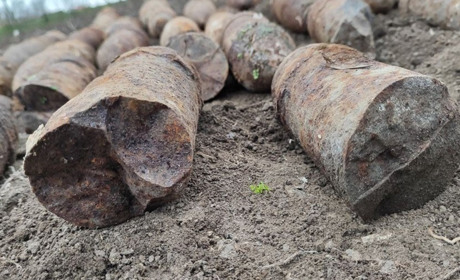 У Нижніх Торгаях 57 снарядів часів Другої світової війни окупаційна поліція передала військовим