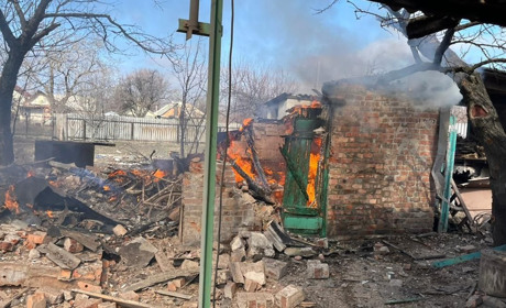 20 березня ворог обстріляв Торецьку громаду. За добу постраждали 15 населених пунктів Донеччини