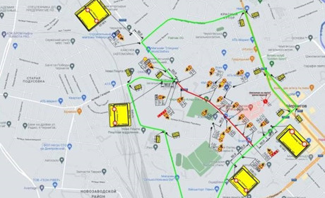 У Чернігові через ремонт водогону перекрили вулицю Любецьку: схема об'їзду