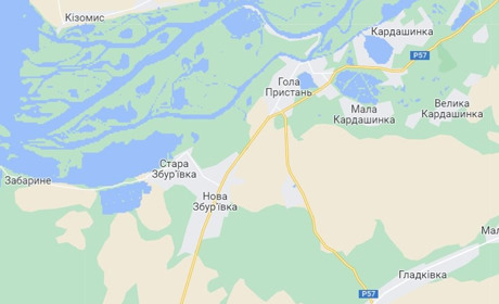 ЗСУ поцілили у парк військової техніки окупантів у селі Нова Збур‘ївка на Скадовщині