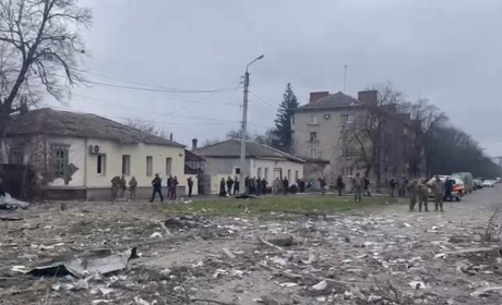 Доба в Курахівській громаді минула гучно. Через російські обстріли пошкоджено держпідприємство