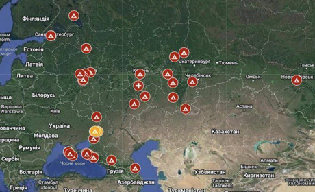В Україні створили карту таборів, куди росіяни вивозять дітей з тимчасово окупованих територій