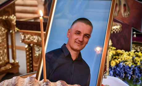 У Нікополі простилися із полеглим воїном Анатолієм Москаленком