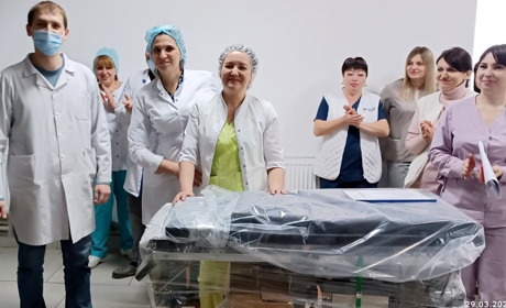 Балтська лікарня отримала нове медичне обладнання від італійських благодійників