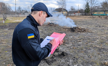 За випалювання сухої трави четверо мешканців Корюківської громади сплатять штрафи по 3060 гривень