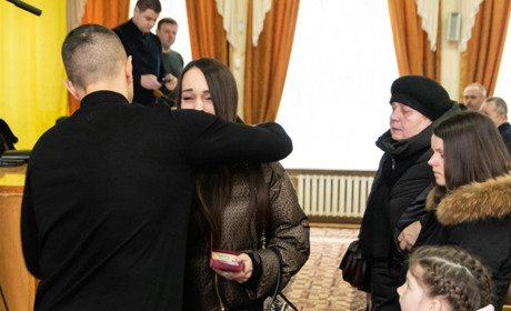 Військових з Дрогобиччини посмертно нагородили орденами "За мужність" та знаком "Сталевий Хрест"