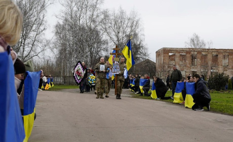 У Конотопі попрощались з українським військовим