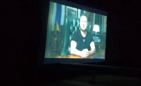 На території Житомирської області на кордоні з Білоруссю величезний проектор: деталі