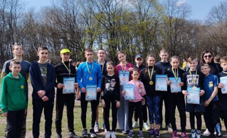 Жовтоводські легкоатлети вибороли десять медалей на змаганнях у Дніпрі