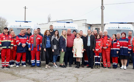 Підрозділи екстреної допомоги Одещини отримали нові реанімобілі (ФОТО)