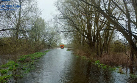 На Чернігівщині весняне водопілля розмило дороги до 29 населених пунктів