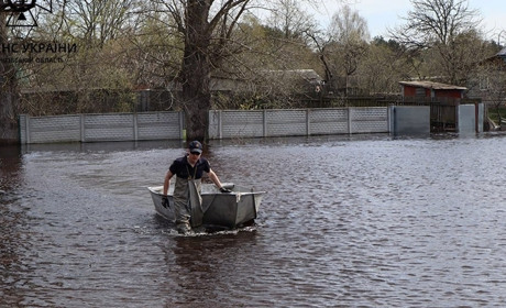 На Чернігівщині попереджають про підвищення рівнів води на річках. 12 населених пунктів підтоплені