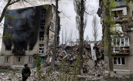 Торецьк знову під ворожими обстрілами: один загиблий, двоє поранених і численні руйнування