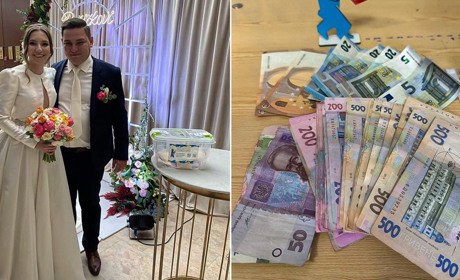 Закарпатські молодята відмовились від квітів на своєму весіллі на користь донату на ЗСУ