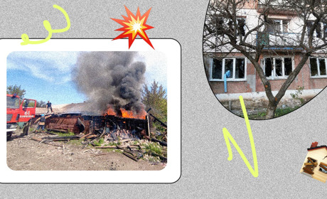 Увечері 4 травня російські окупанти обстріляли Нью-Йорк. Місцеві нарахували понад 50 вибухів