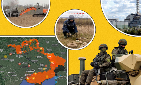 Радіація, замінування та інші екологічні проблеми спричинені війною, що хвилюють українців