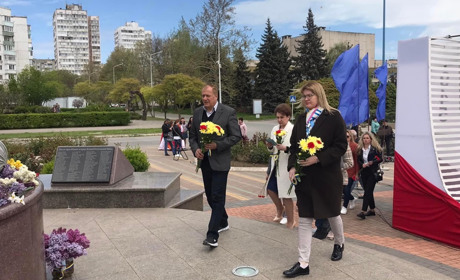 В Южному через повітряну тривогу відмінили мітинг (ФОТО)
