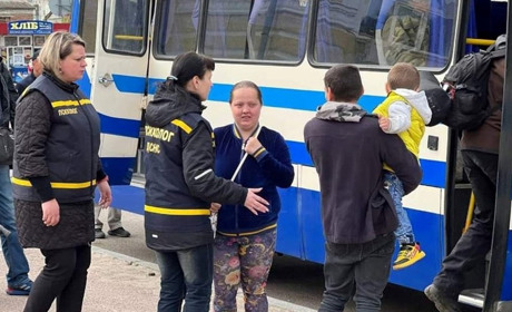 На Житомирщину приїхало 33 біженці з Донеччини