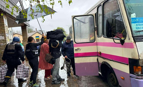 70 тисяч людей за 9 місяців евакуйовано з прифронтових зон Донеччини