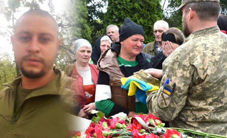 Переяслав попрощався з Вадимом Кутовим, він добровольцем захищав Україну з перших днів війни ВІДЕО