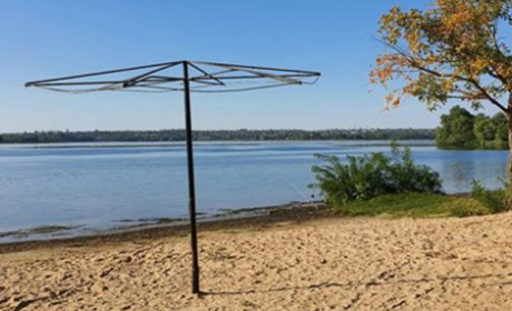 У Новій Каховці затопило окопи і бліндажі окупантів