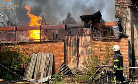 Внаслідок російського обстрілу у Гуляйполі та Оріхові спалахнули пожежі