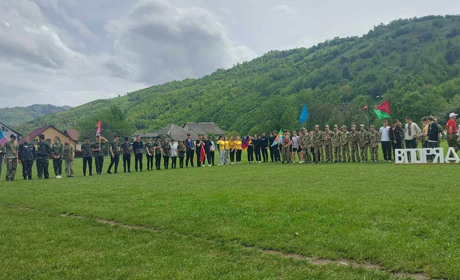 У Рахові пройшов конкурс-відбір до патріотичної гри «Сокіл»