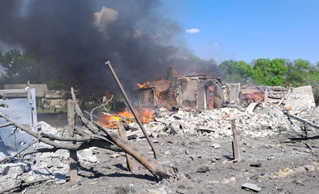 Торецьк знову опинилився під ворожими обстрілами: одна людина поранена