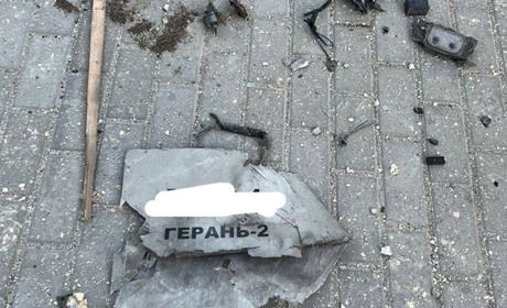 Чернігівські прикордонники показали, як збили дрон-камікадзе. Відео