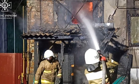 В Конотопі горів житловий будинок. Де це сталося