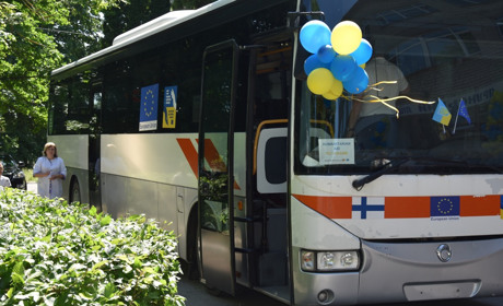 Ярунська громада отримала автобус від міжнародних партнерів