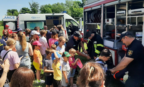 В Сахновщині вчили молодь виживати в екстремальних умовах