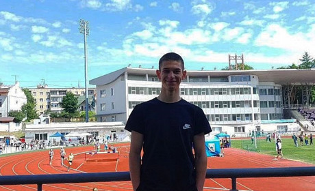 Жовтоводець Дмитро Сотник виборов срібло на чемпіонаті України з легкої атлетики