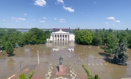 Вода у Новій Каховці вже не прибуває