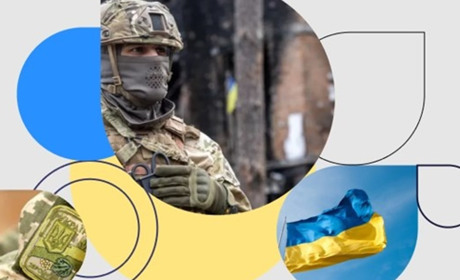 Андрій Синюк у циклі патріотичних робіт показує, як наші герої на фронті перемагають окупантів