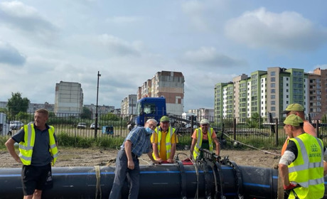 У Калуші завершать реконструкцію головного водопроводу. Коли у місті не буди води