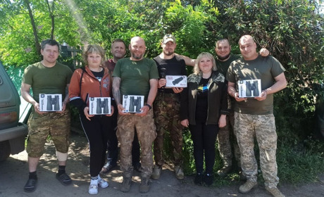 Тепловізор, біноклі, павербанки: «холодноярівці» отримали нову партію допомоги від тростянчан