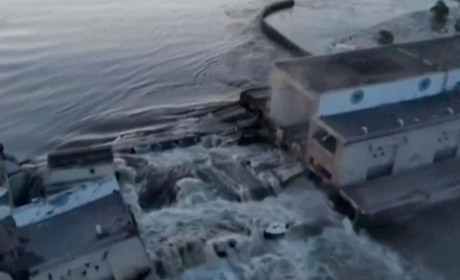 Що відбувалося в Новій Каховці на момент вибуху на ГЕС