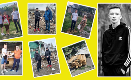 Артем Бабак із Білопілля зібрав майже 30 тисяч гривень на допомогу тваринам із Херсонщини