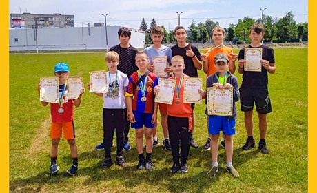 Учні Кагарлицької ДЮСШ привезли з Миронівки 13 медалей