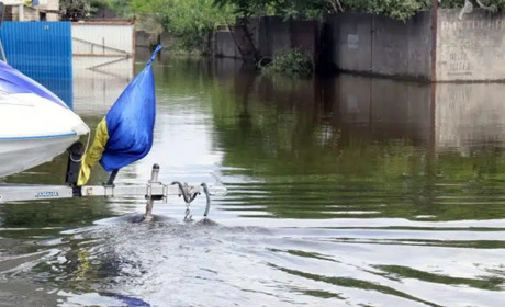 Рівень паводку на Херсонщині впав нижче 2 метрів