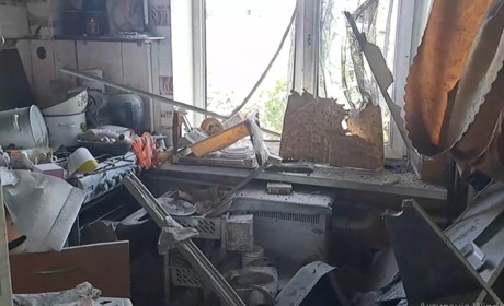 У Новій Каховці “прилетіло” в квартиру колаборанта