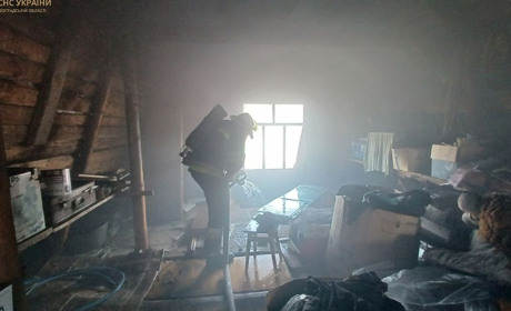 ДСНС ліквідували пожежу в Богданівці