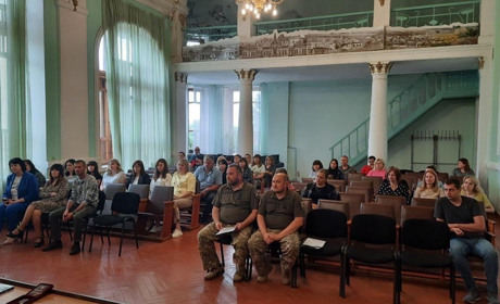 На Красноградщині відбулось вручення нагород воїнам