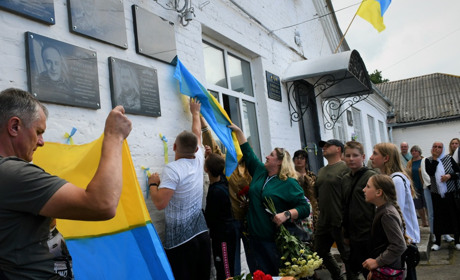 У Ніжині відкрили меморіальні дошки в пам’ять про загиблих Захисників