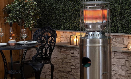 Как выбрать газовый уличный обогреватель для дачи