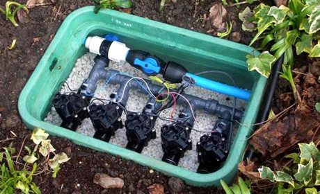 Клапанный бокс для установки в грунт