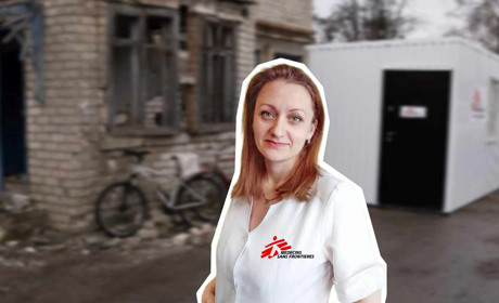 “Надаємо допомогу тим, хто її потребує” - Як працюють “Лікарі без кордонів” у Волноваському районі
