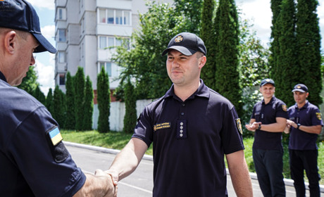 Начальник караулу пожежно-рятувальної частини Чорткова Тарас Висоцький – кращий в області