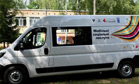 Ніжинська громада отримала автомобіль «Мобільні соціальні послуги»